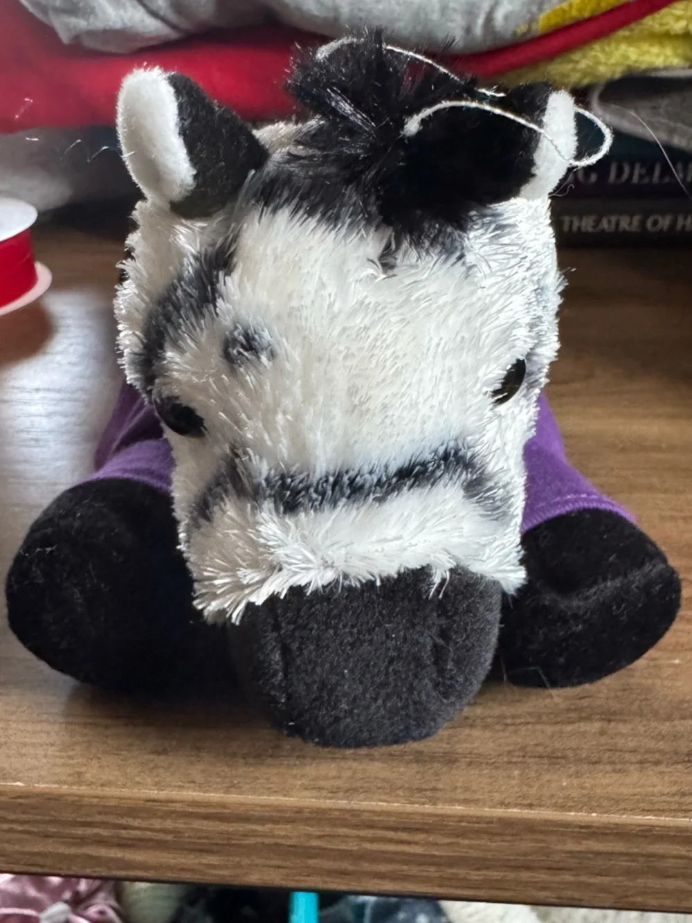 Zebra Pens Go Wild plush